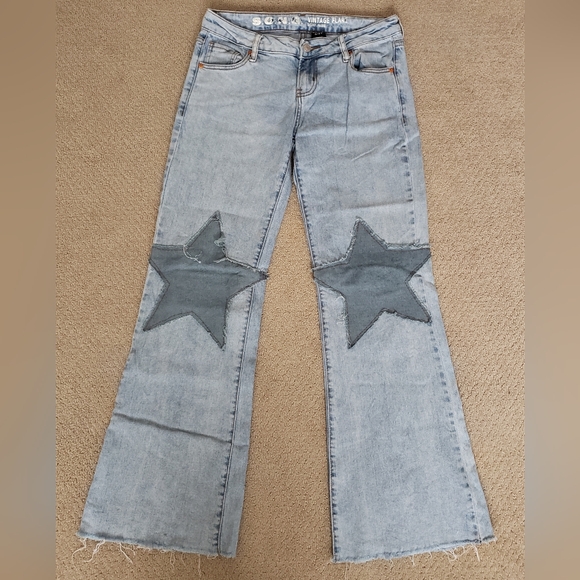 Flared star patch jeans 27 - Picture 3 of 15